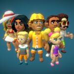 Beach Resort Characters – Proto Series