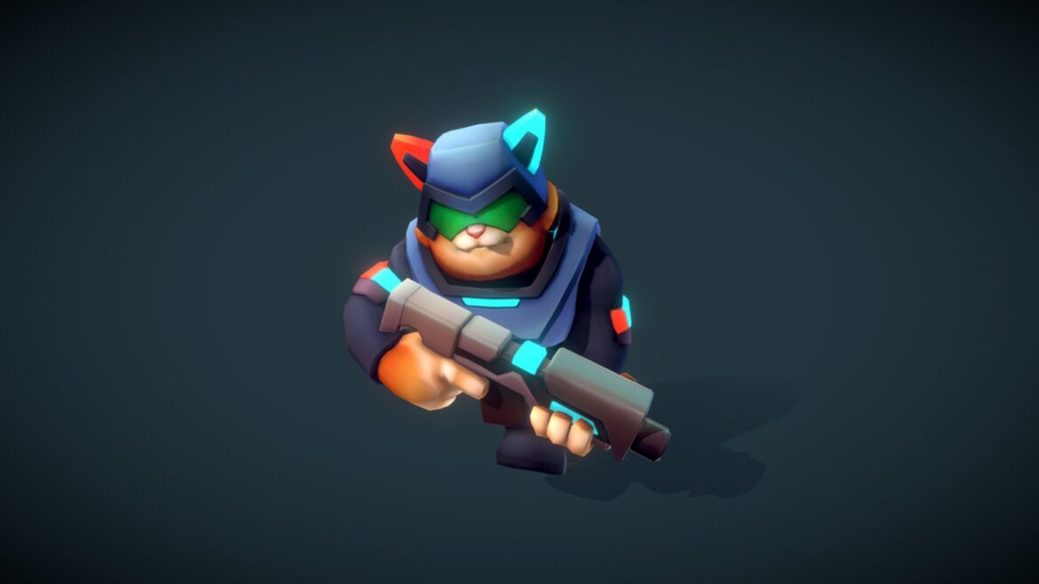 cat gunner animation preview.thumb