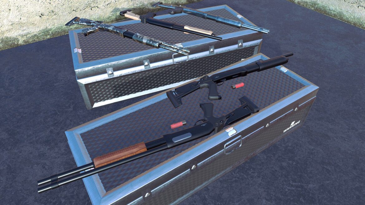 cm353 shotgun game ready 5 textures.thumb
