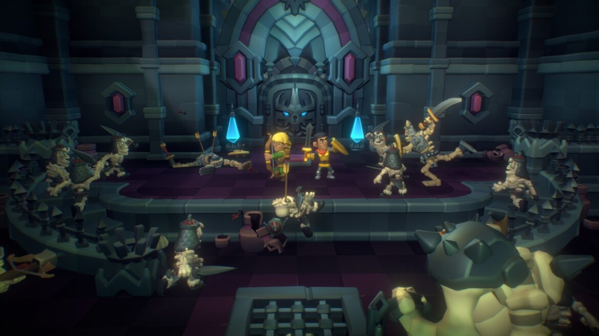 crypt theme set scene different light setup.thumb