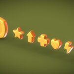 Cube World Powerup Coin – Proto Series