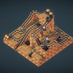 Cube World Rail System – PS – Isometric