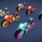 Cyberpunk Bike – Hand Painted