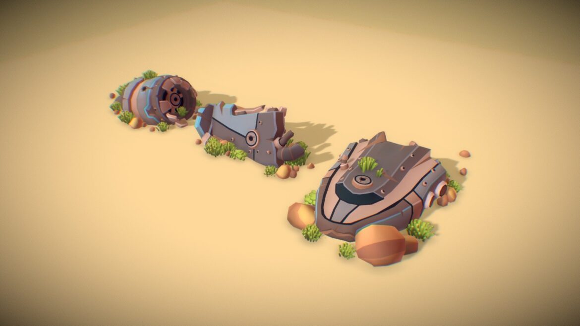 destroyed spaceship part preview.thumb