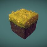 Dirt Cube – PBR Hand Painted Series