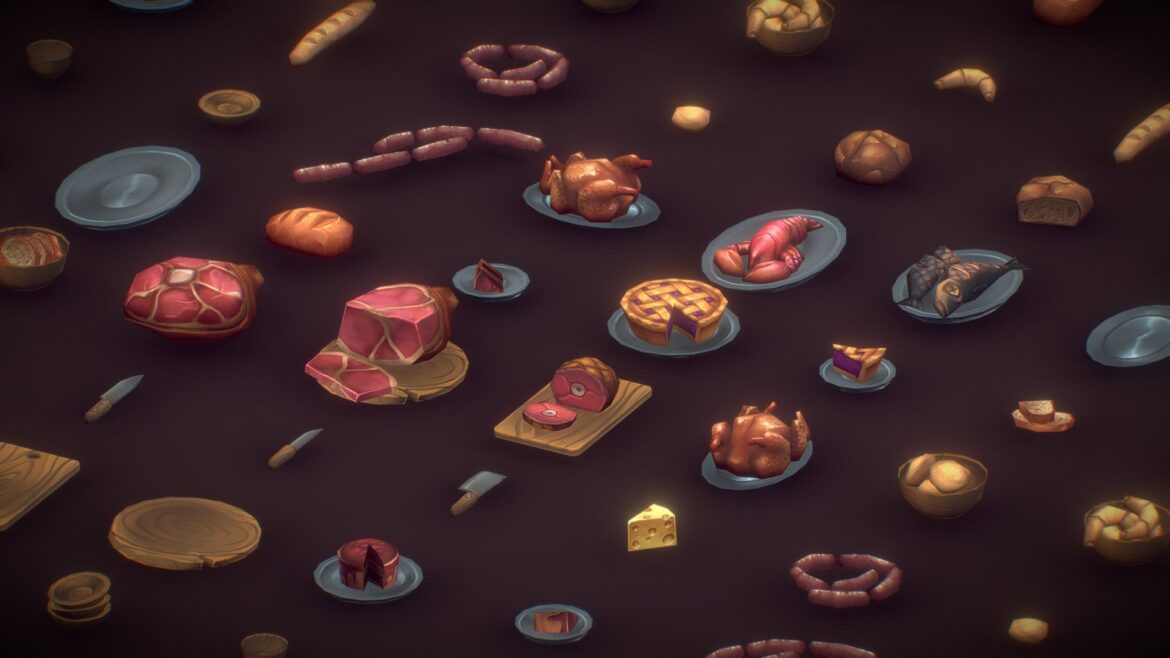 food set hand painted series preview.thumb