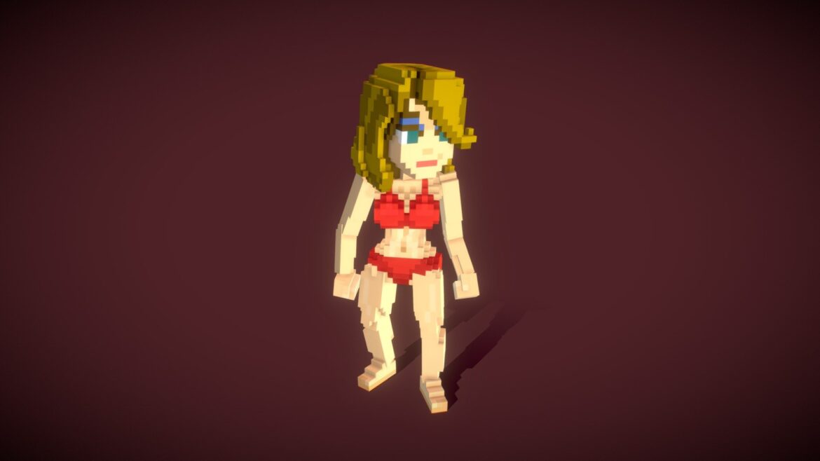 life guard voxel art.thumb