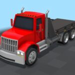 low poly tow truck.thumb