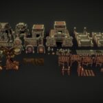 Mayan Temple All Parts – Sketchfab Preview