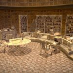 Medieval Library Model Pack low-poly 3D Model