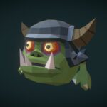 Micro Orc Gronk – Poly Series
