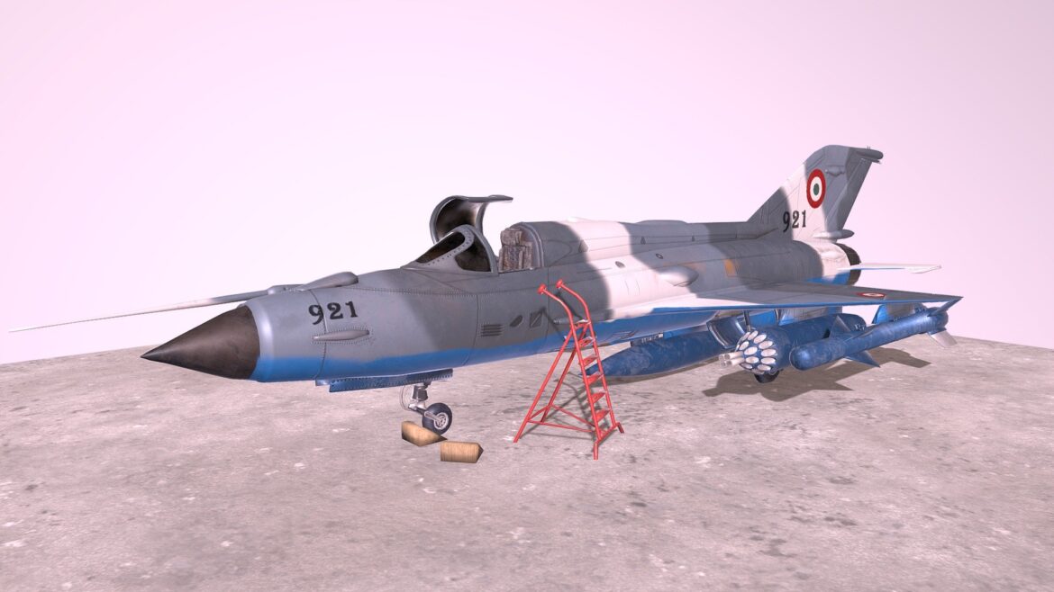 mig 21 rigged animated with interior m3.thumb