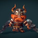 Mini Viking Eric – Hand Painted