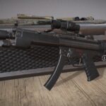 MP5 A3- Game Ready – Low Poly