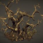 Old Creepy Trees – Hand Painted Series