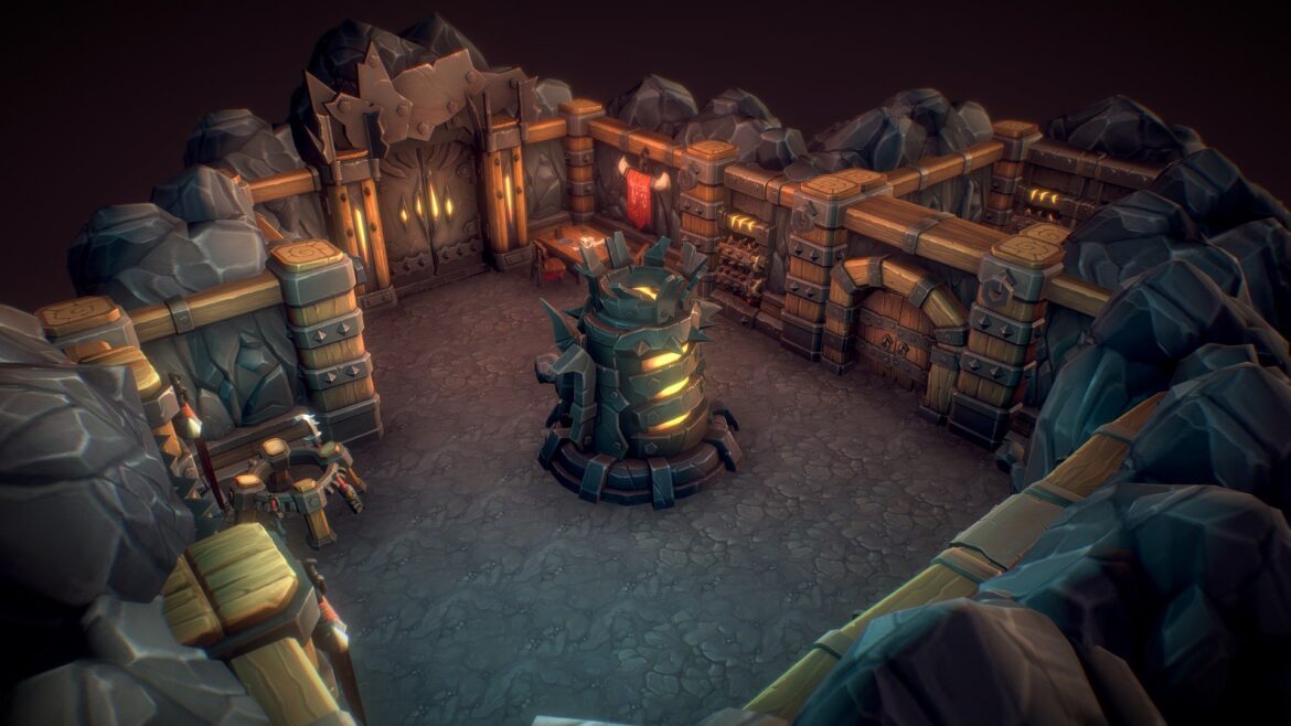 orc stronghold starter set hand painted series.thumb