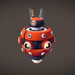 Robot Spinning Top – Preview