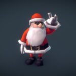 Christmas Tree Set – Hand Painted