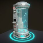 Sci-fi Laboratory Capsule