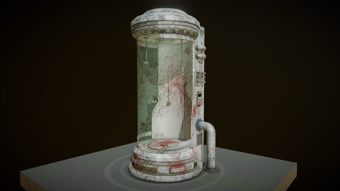 sci fi old laboratory capsule.thumb