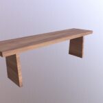 Shelter Wood Grain Bench