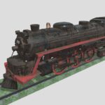 Steam Engine Train Wagon