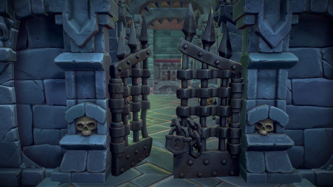 uefn crypt set sample scene pbr series.thumb