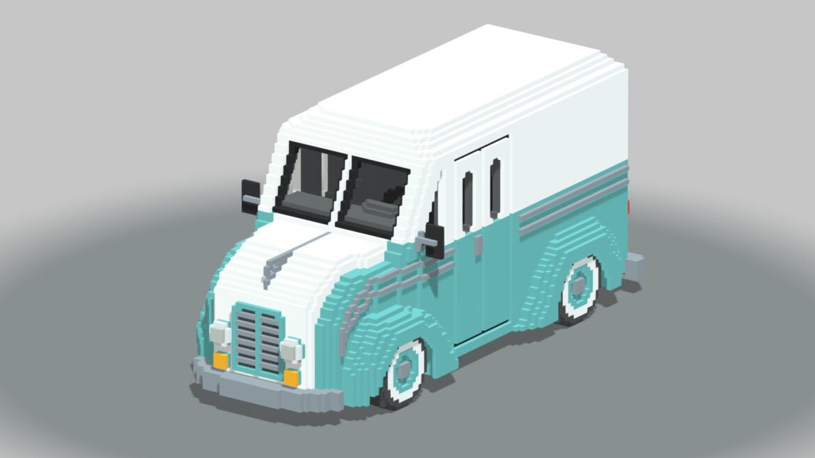 voxel divco milk truck.thumb