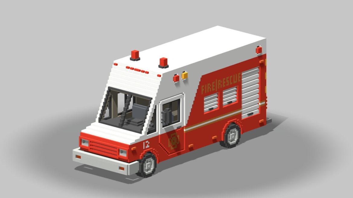 voxel fire rescue van.thumb