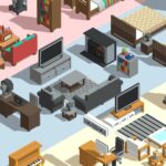Voxel Furniture Pack (99 Items)