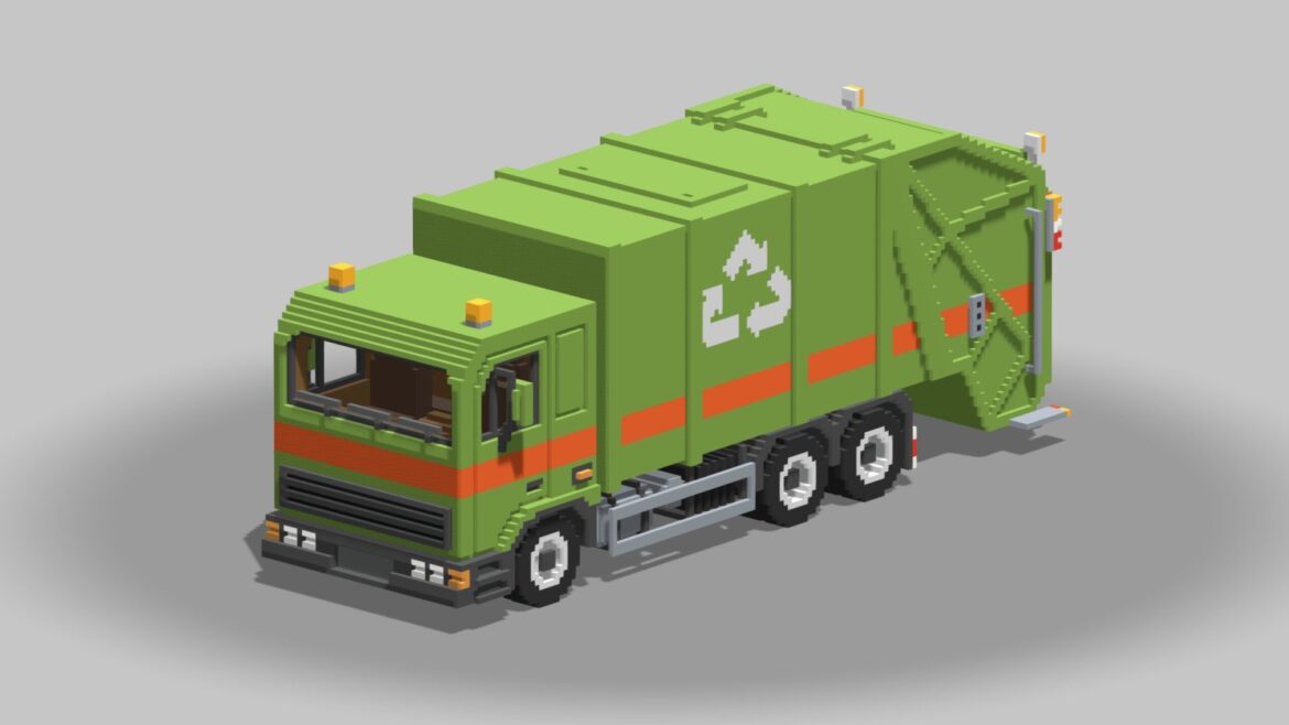 voxel garbage truck.thumb