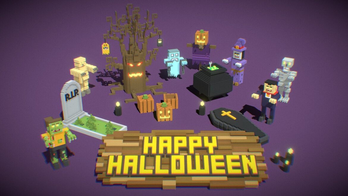 voxel halloween pack 18 items.thumb
