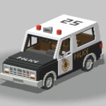 Voxel Police SUV