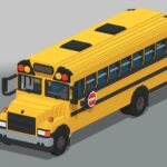 Voxel School Bus