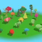 Voxel Trees Pack (33 Items)