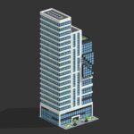 Voxel Triple Tower
