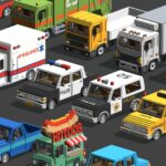 Voxel Vehicles Pack (24 Vehicles)