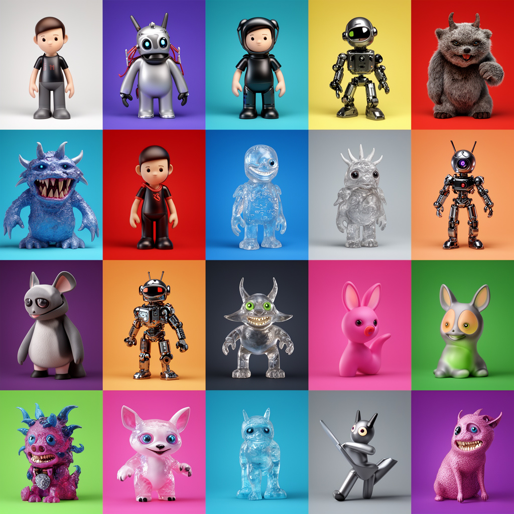 Characters & Creatures 3D Models