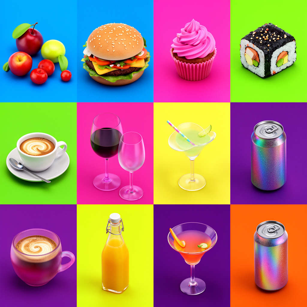 Food & Drink 3D Models