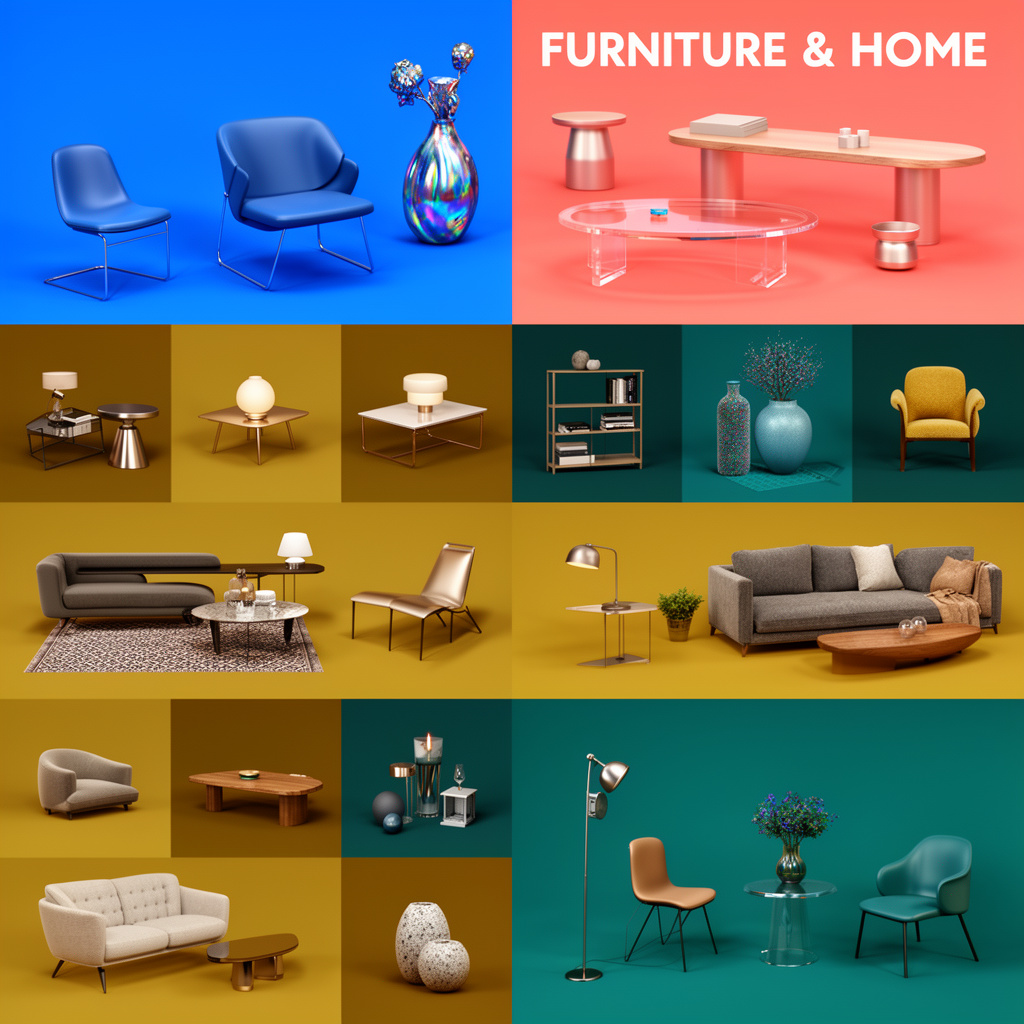 Furniture & Home 3D Models