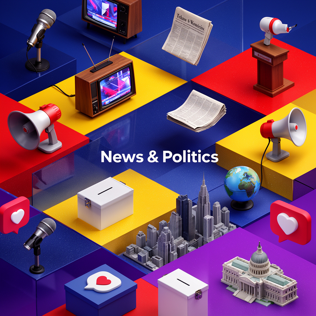 News & Politics 3D Models