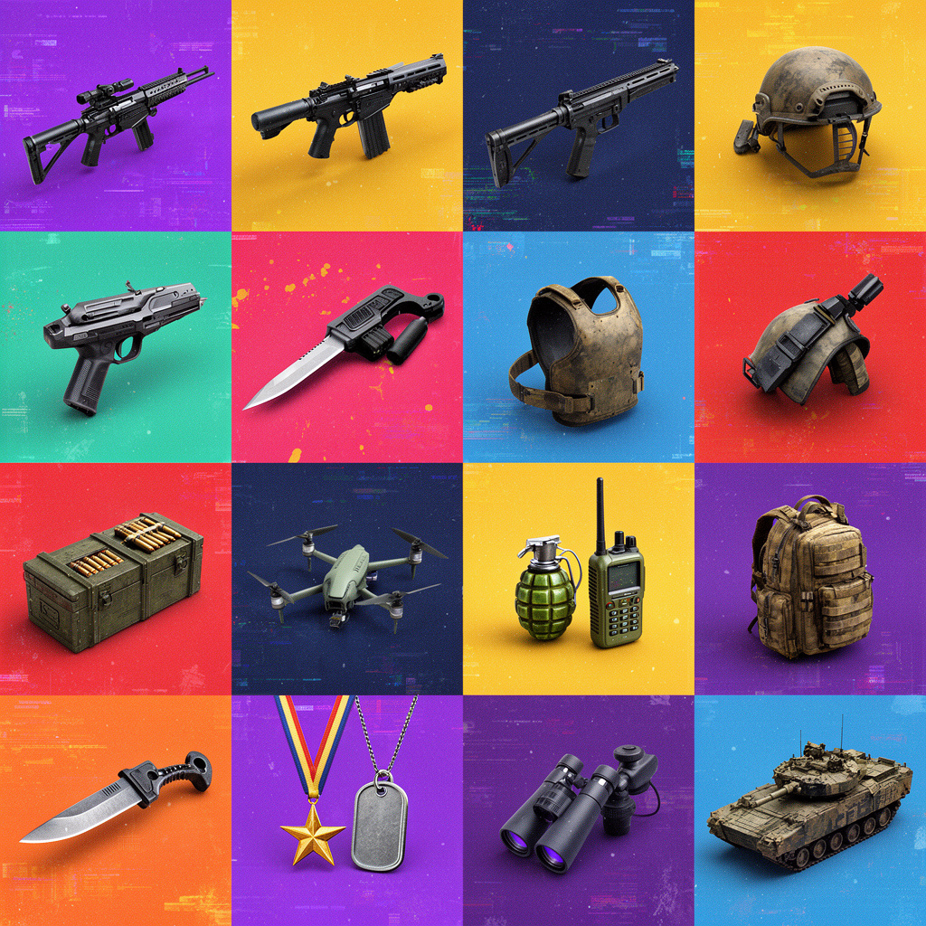 Weapons & Military 3D Models