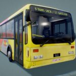 Complete Low Poly Bus – animated demo