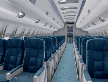 Airbus Cockpit Interior Complete 3d Model 69