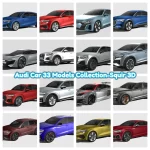 Audi Car 33 Models Collection Squir 3D