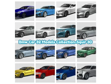 Bmw Car 32 Models Collection-Squir 3D 39