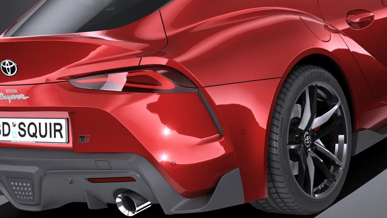 Toyota Car 32 Models Collection-Squir 3D 285