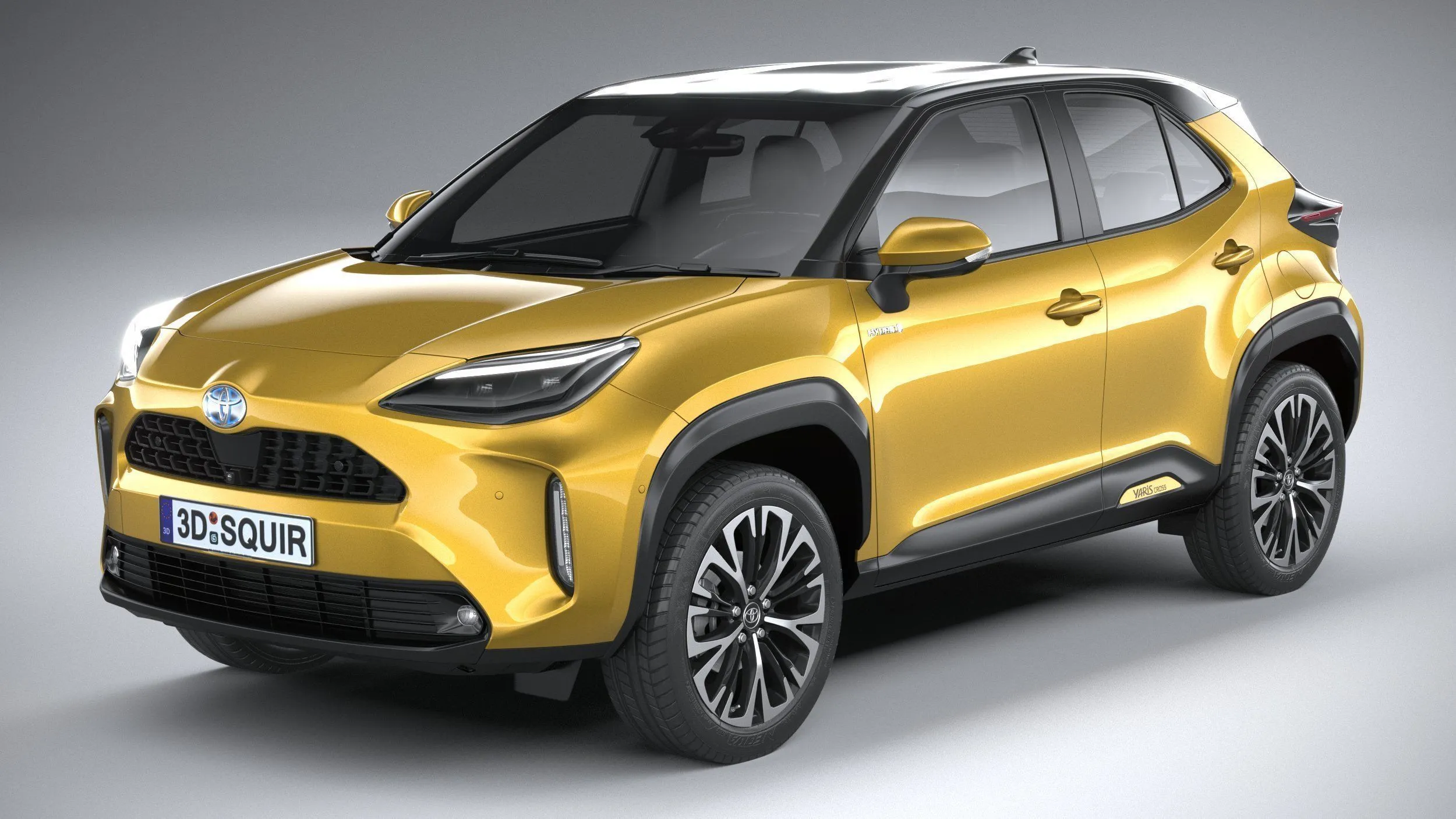 Toyota Car 32 Models Collection-Squir 3D 312