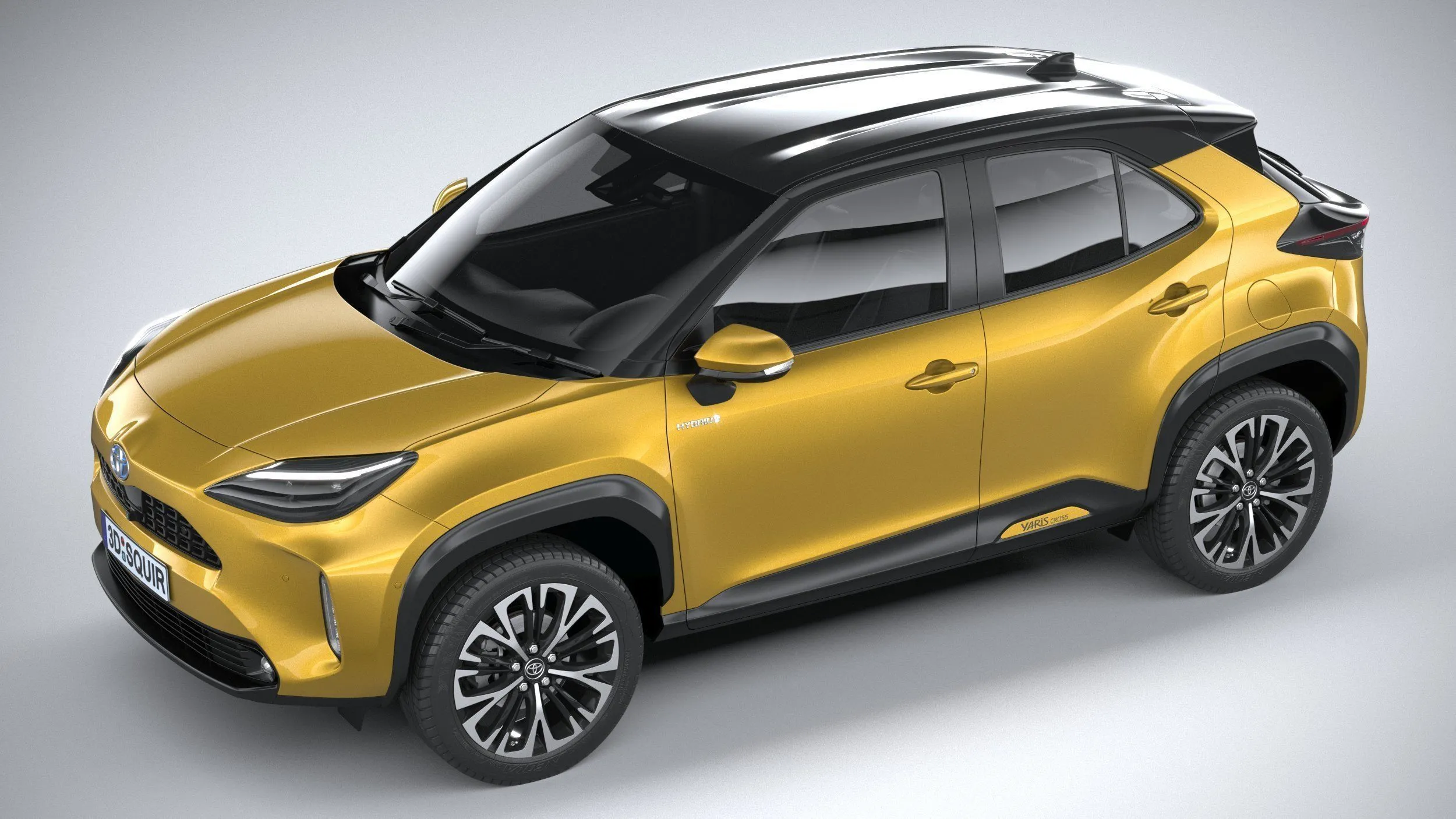 Toyota Car 32 Models Collection-Squir 3D 315